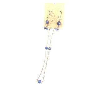 A beautiful earring and necklace set. Never worn